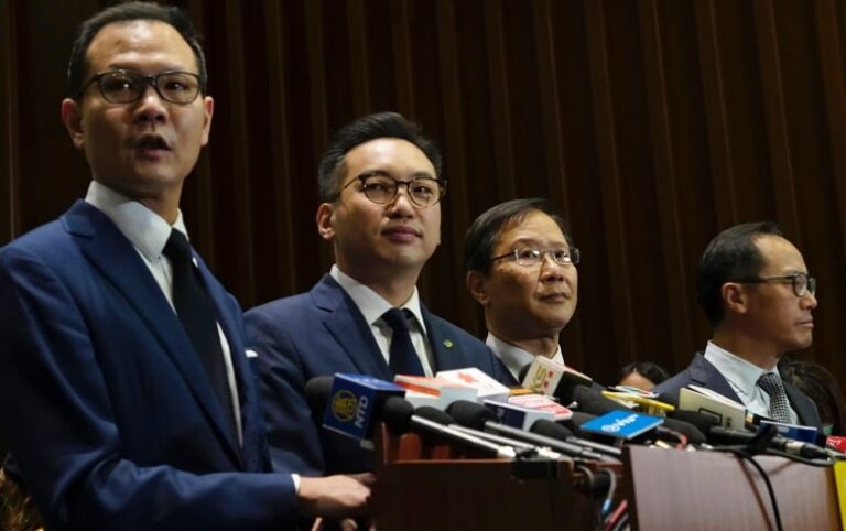 Canada condemns removal of pro-democracy Hong Kong legislators