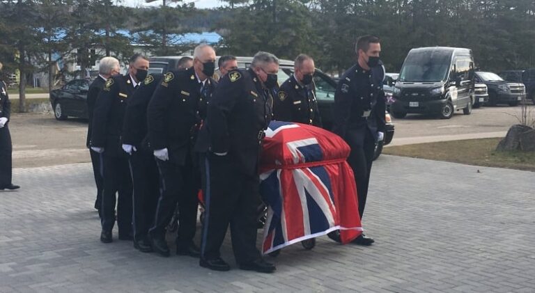 Funeral today for slain Ontario Provincial Police officer Marc Hovingh