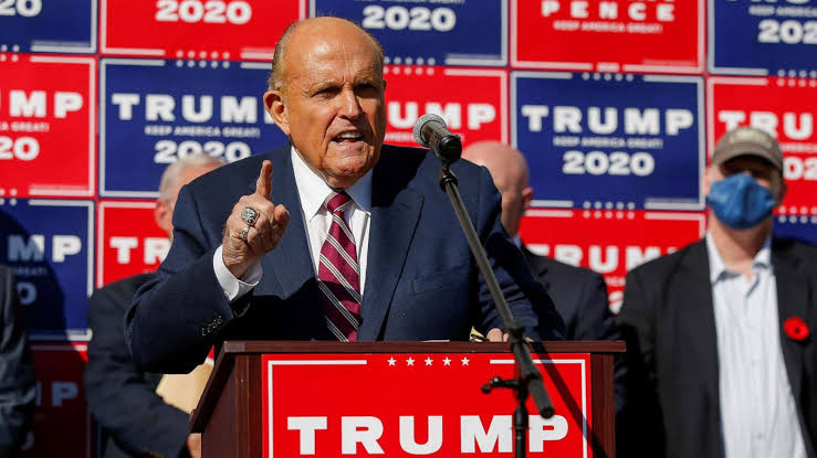 its far from over there are 600000 ballots in question trump lawyer rudy giuliani says president wont concede until legal options are exhausted 1