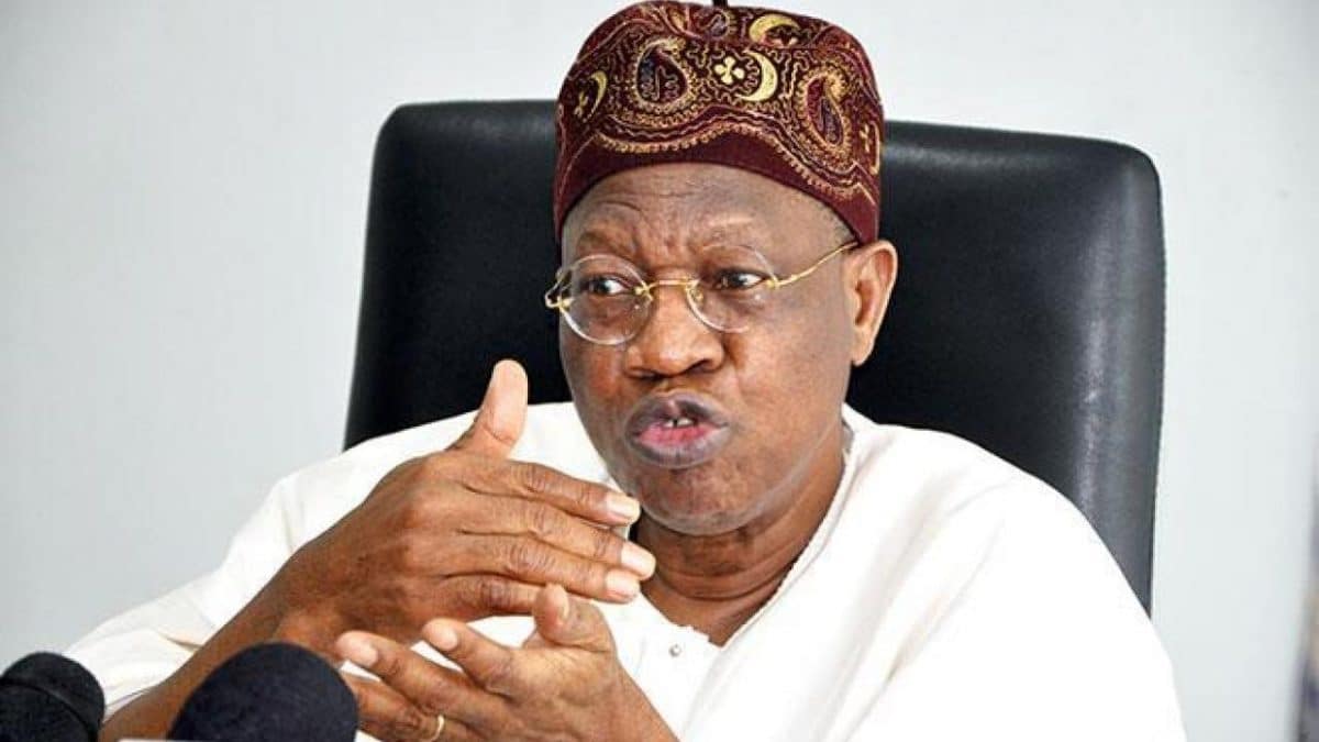 nigeria news why nigeria will continue to be at mercy of terrorists lai mohammed