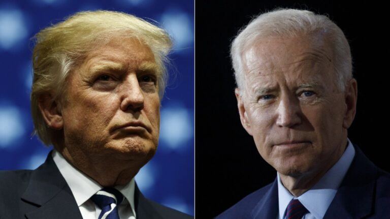 Trump and Biden send very different messages after Election Day