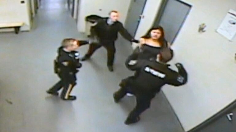 Video showing woman knocked out, dragged to RCMP cell prompts lawsuit, call for investigation
