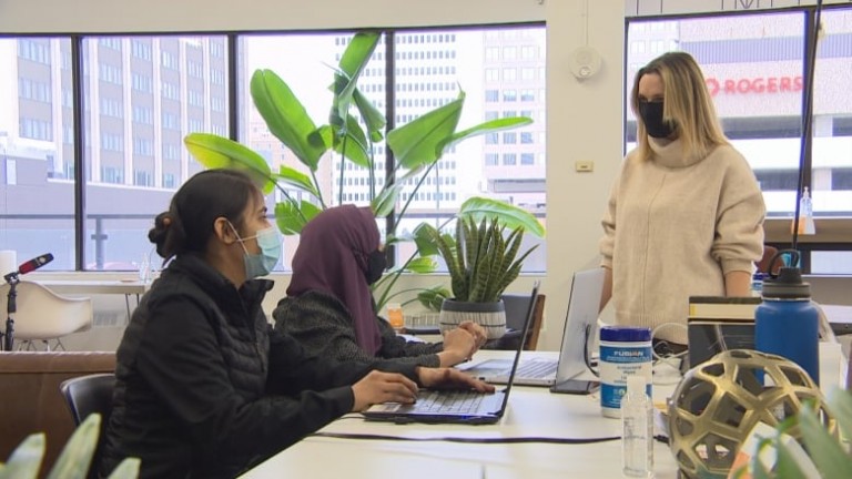 Federal program gives young newcomers paid work experience — and reason to hope
