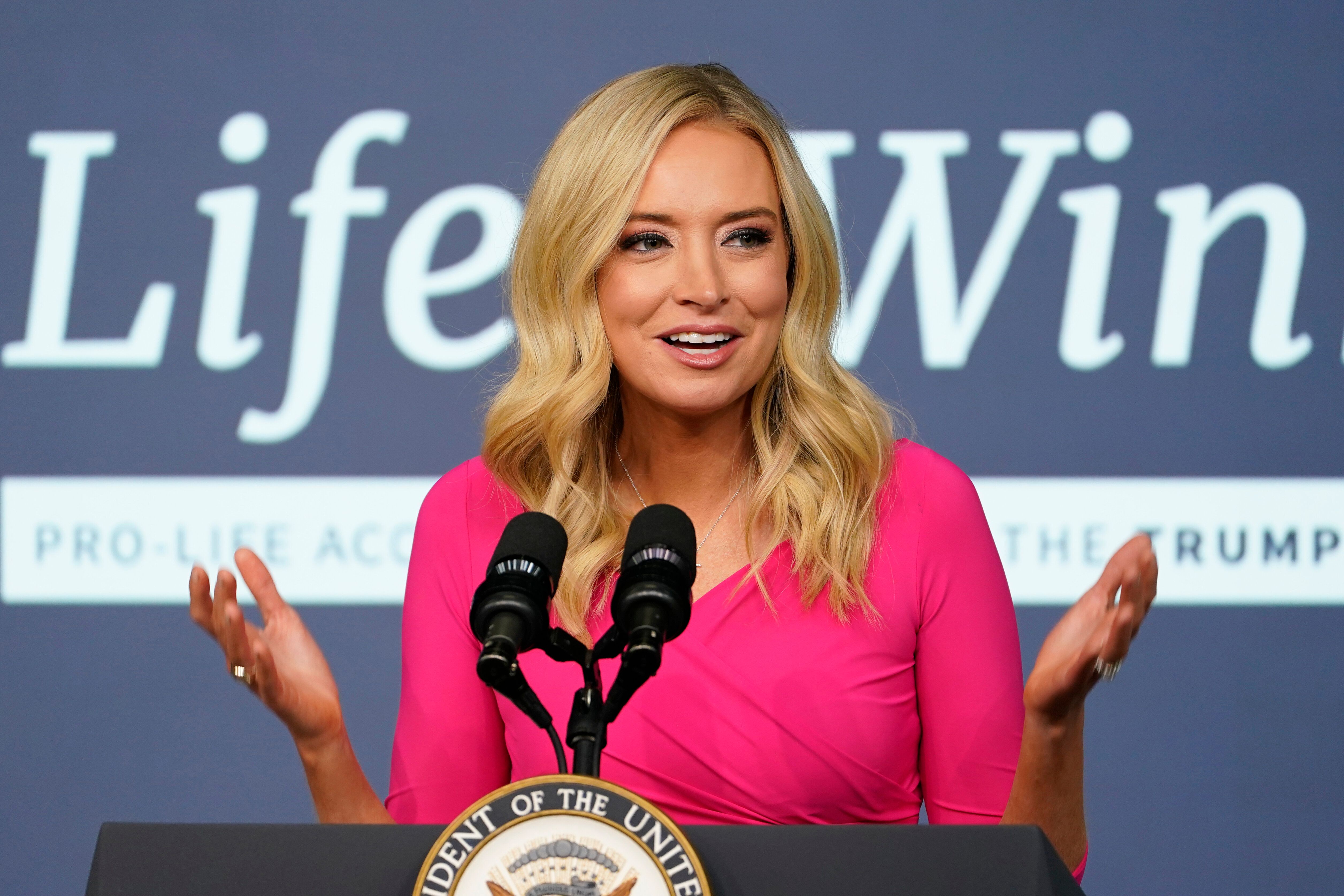 Kayleigh McEnany Says Trump 'Supports Life,' And It Didn't Go So Well