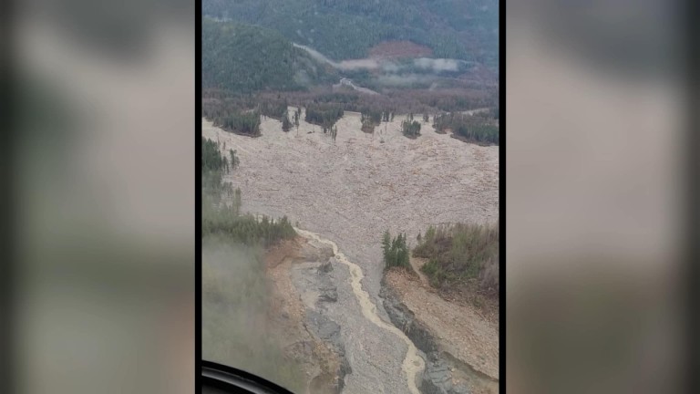 Massive landslide on B.C. coast imperils dwindling salmon stocks, says First Nations chief