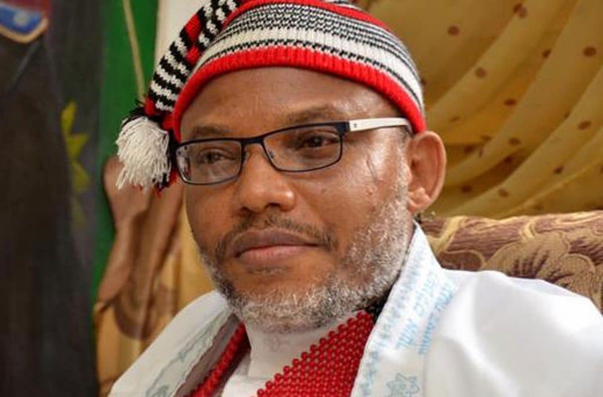 nigeria news eastern security network will operate without support of southeast govs nnamdi kanu boasts
