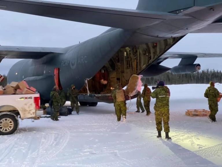 Shamattawa First Nation in Manitoba receives more military support for COVID-19 battle