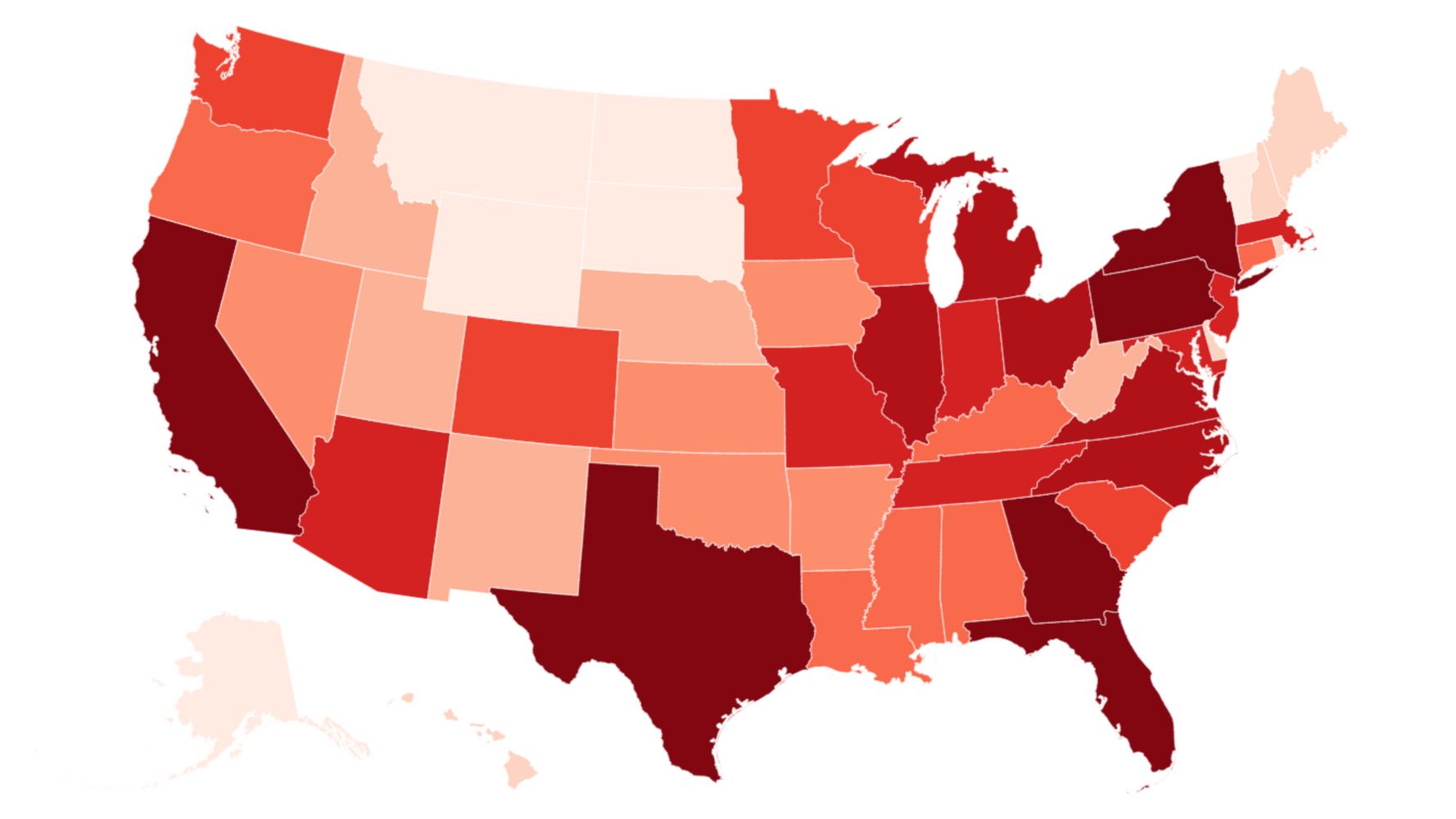 this map shows the average student loan debt by state 1