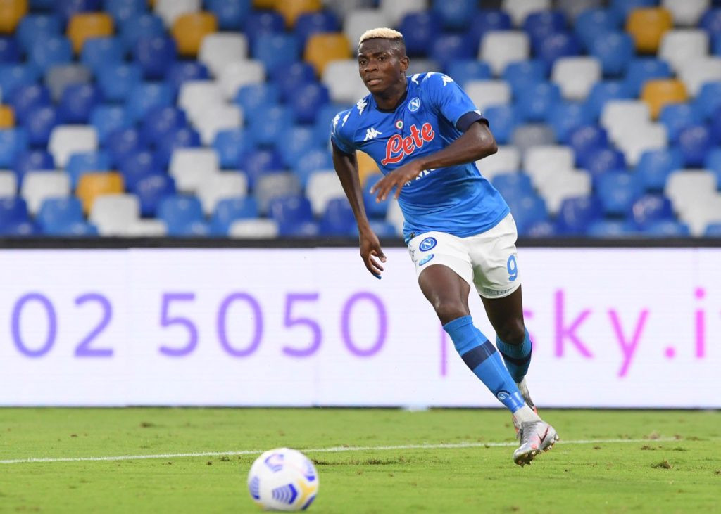 Napoli striker, Victor Osimhen finally recovers from coronavirus