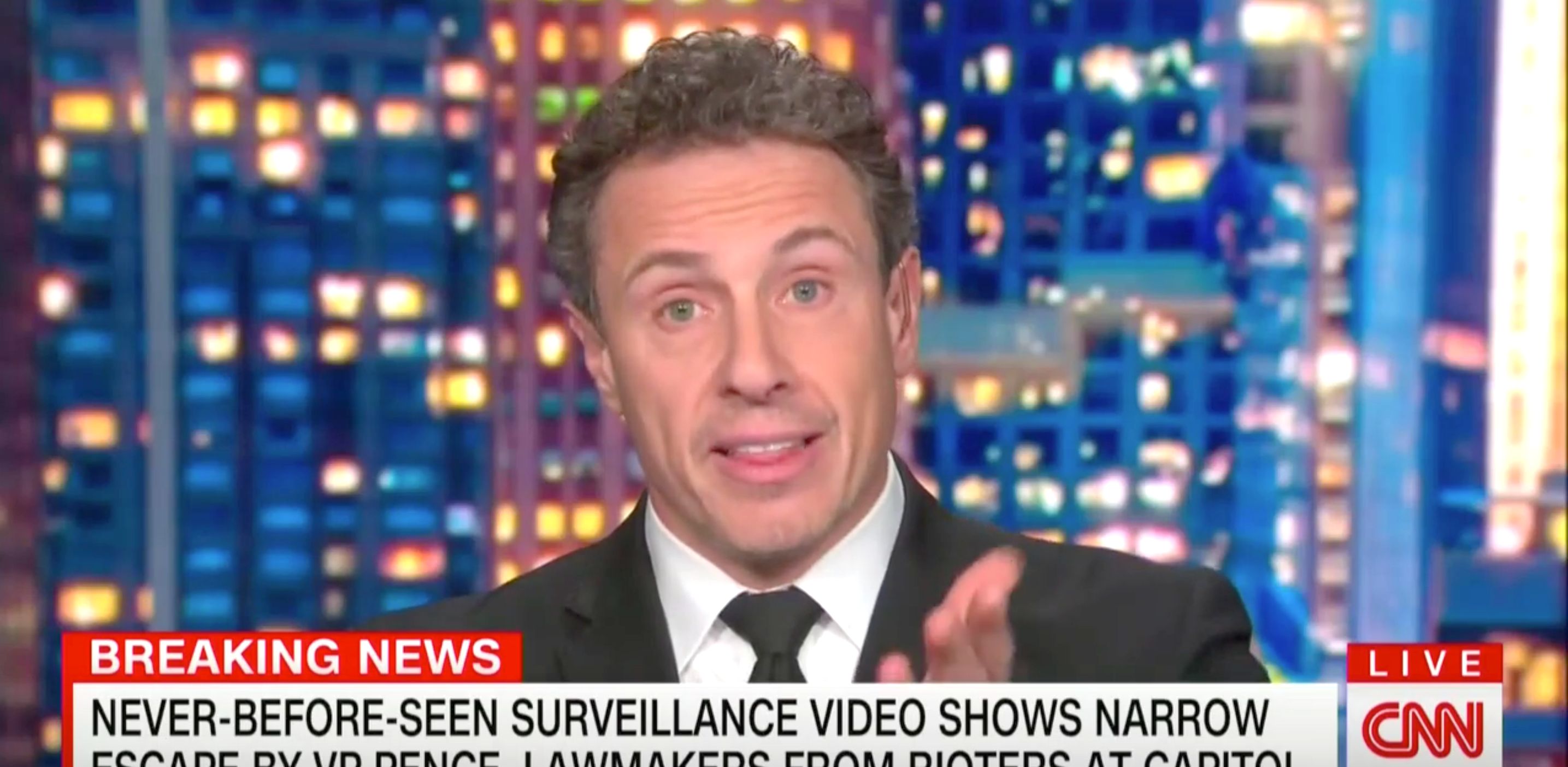 Chris Cuomo Rages At Ted Cruz For Breast Milk Tweet During Impeachment Trial