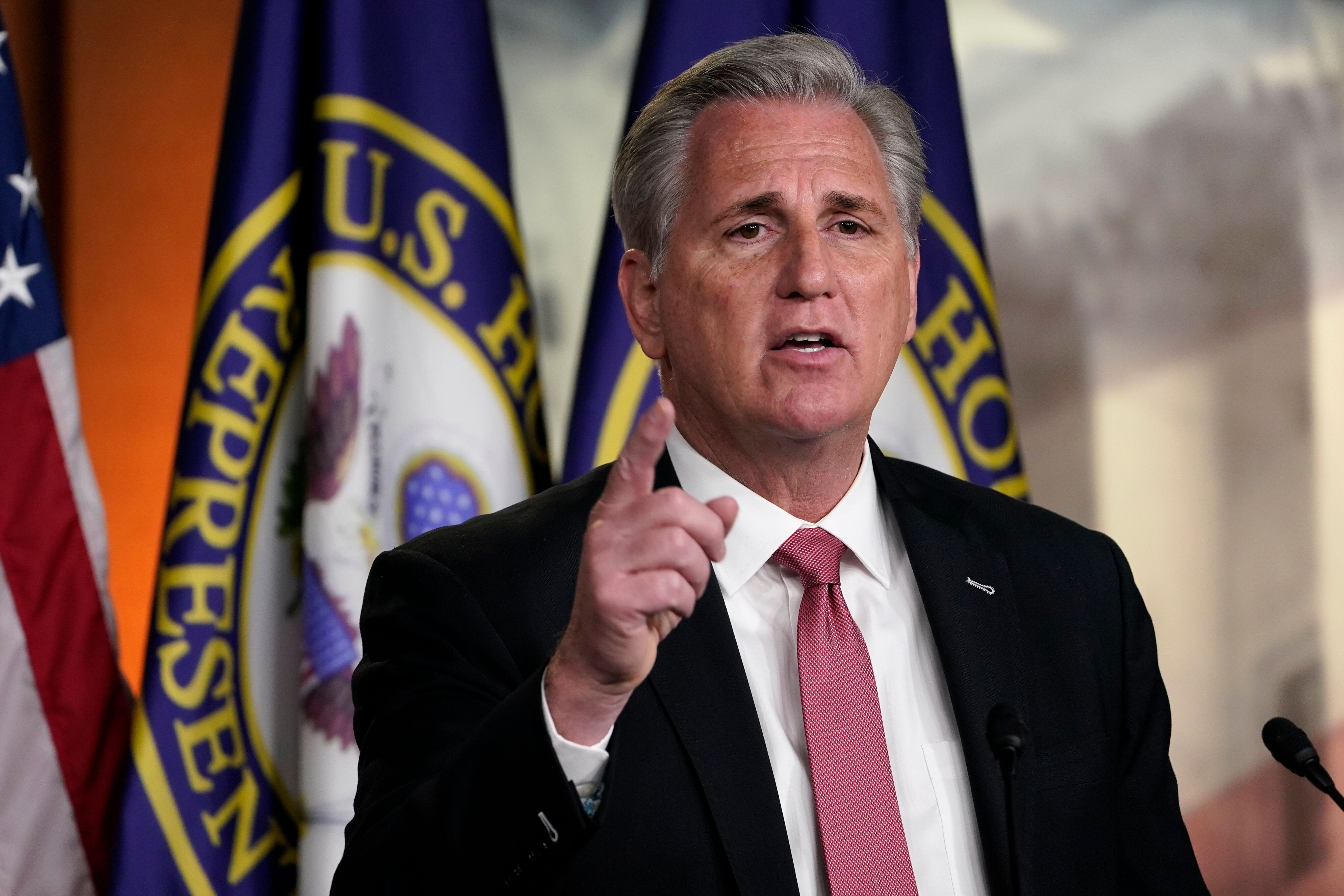 McCarthy Meets With Rep. Greene While GOP Faces Cheney Decision