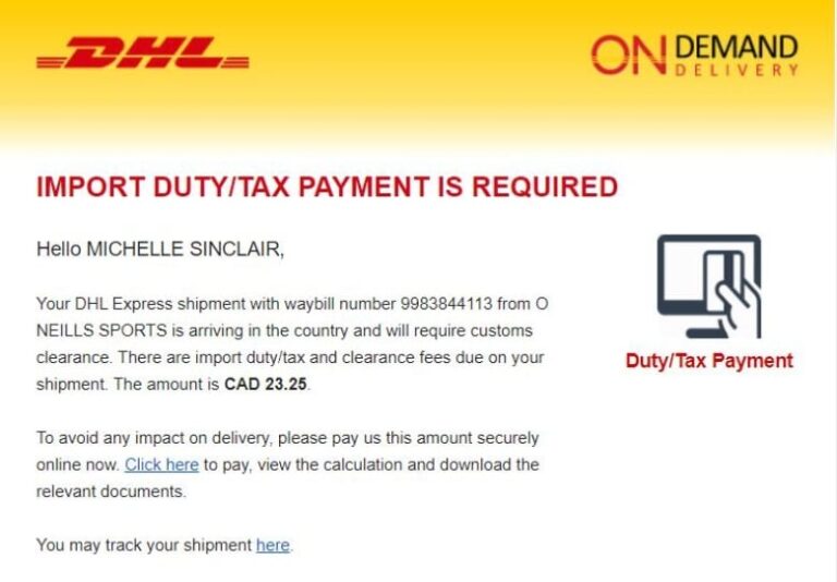 Calgary mom accuses courier giant DHL of charging ‘hidden fees’