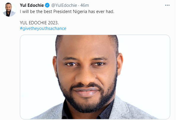 i will be the best president nigeria has ever had actor yul edochie declares