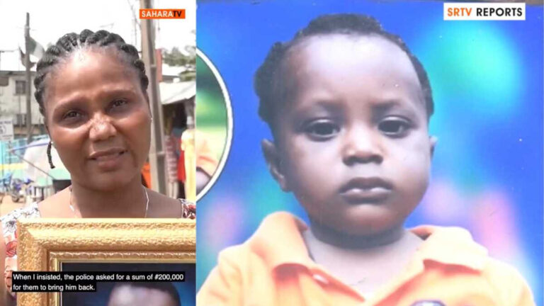 Lagos state police command reacts to allegation of giving out a child who has been missing for 4 years to a lady who is not his mother (video)