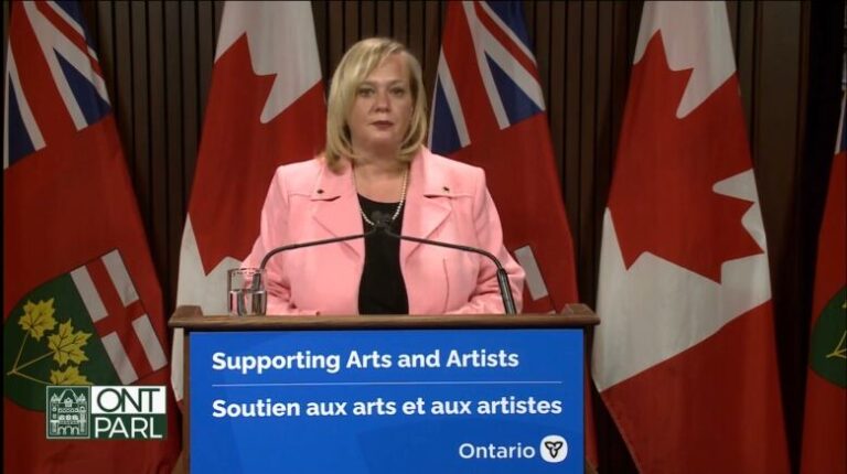 Ontario pledges $25M to give arts sector ‘a fighting chance’