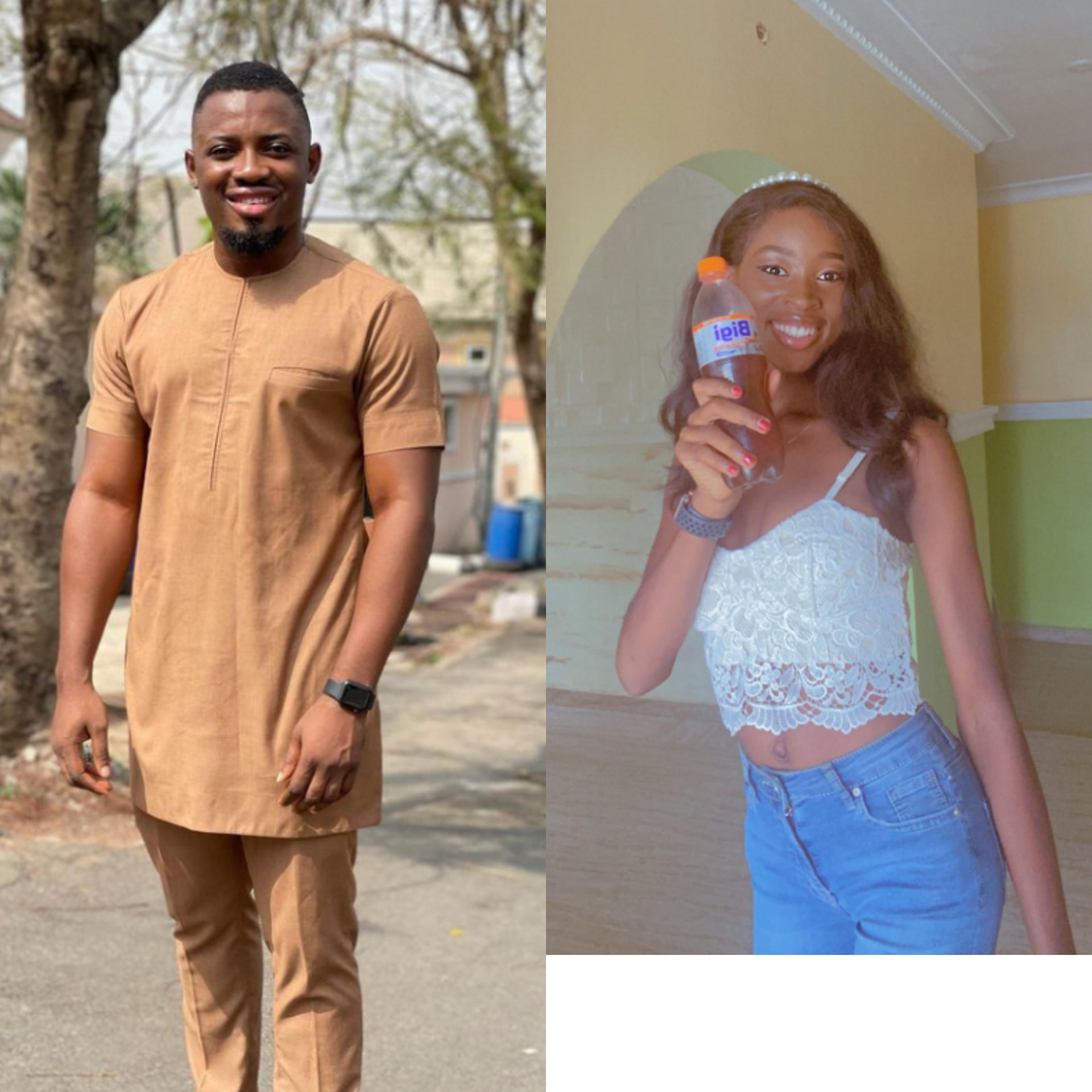 twitter influencer accuses her boyfriend of abusing her and conniving with police to intimidate her he responds with his side of the story