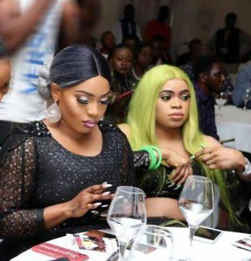 actress halima abubakar starts spilling shares heated chats between herself and bobrisky as she accuses the crossdresser of leaving a scar in her heart