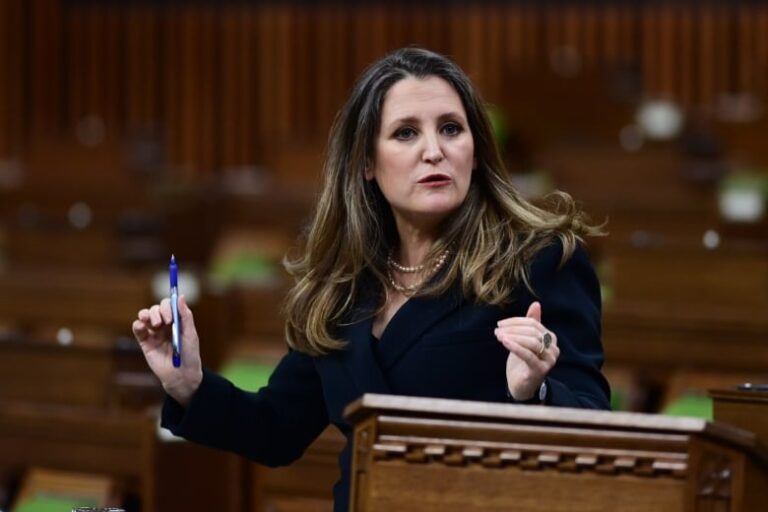 Child care won’t be a ‘magic bullet’ that sparks post-pandemic recovery: Freeland