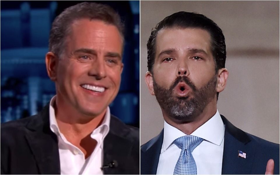hunter biden laughs off donald trump jr s attacks with a witty 1 liner 1