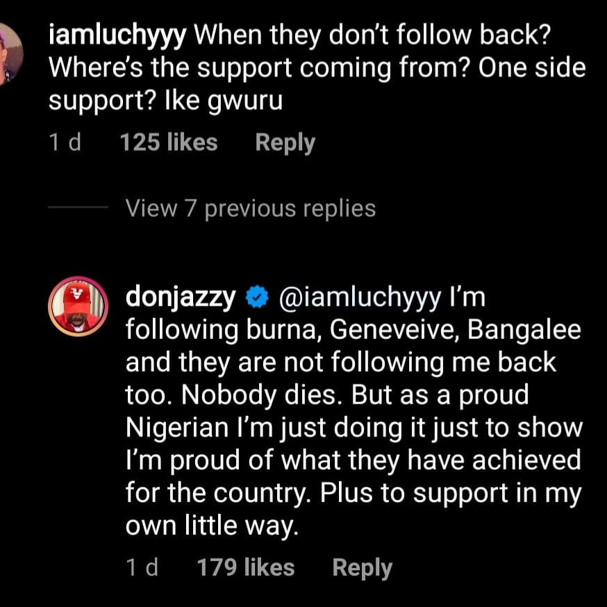 its almost like youre not patriotic don jazzy questions why nigerians prefer to follow foreign stars while ignoring nigerian celebrities 2