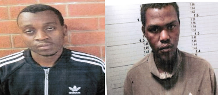 Murder convicts on the run after overpowering court orderly 