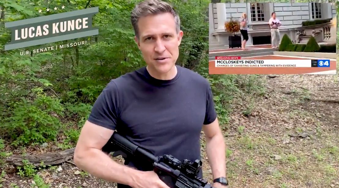 Democratic Senate Hopeful In Missouri Mocks Opponent Who Pointed Gun At BLM Protesters