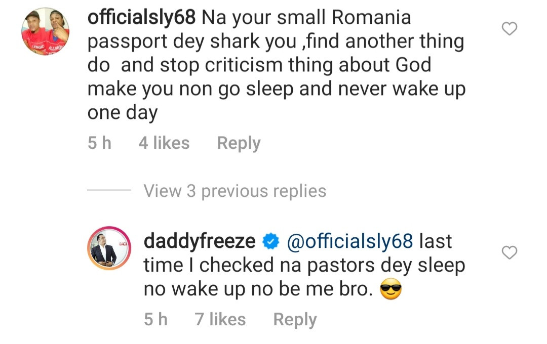 if you use king james version to define your faith youll worship demons daddy freeze says 3