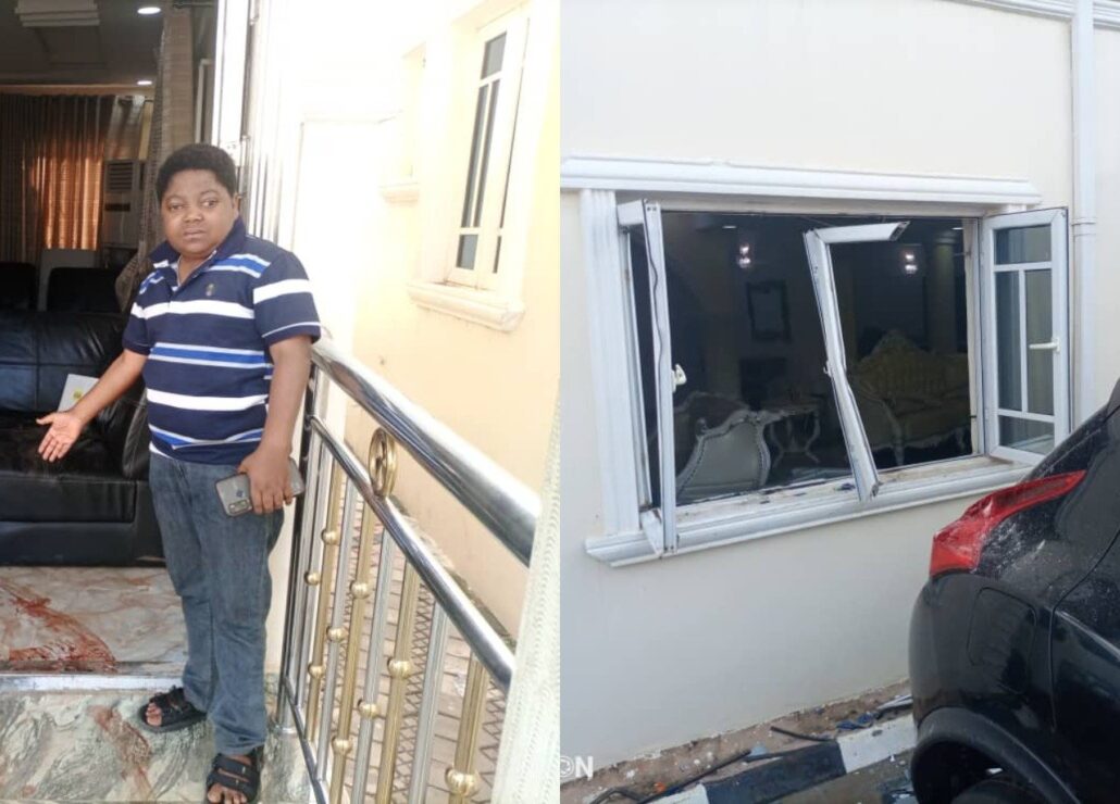 how sunday igbohos residence was allegedly invaded