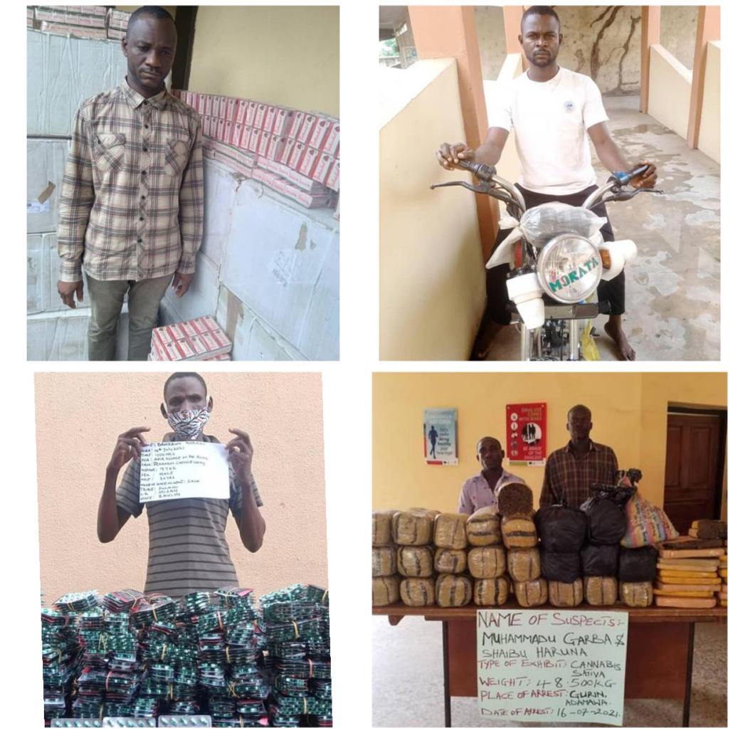 ndlea arrests anambra drug kingpin four notorious interstate traffickers