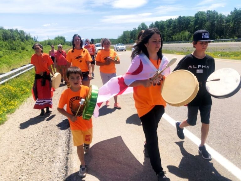Turning ‘anger into something good,’ this Mi’kmaw boy is walking 200 km for residential school survivors