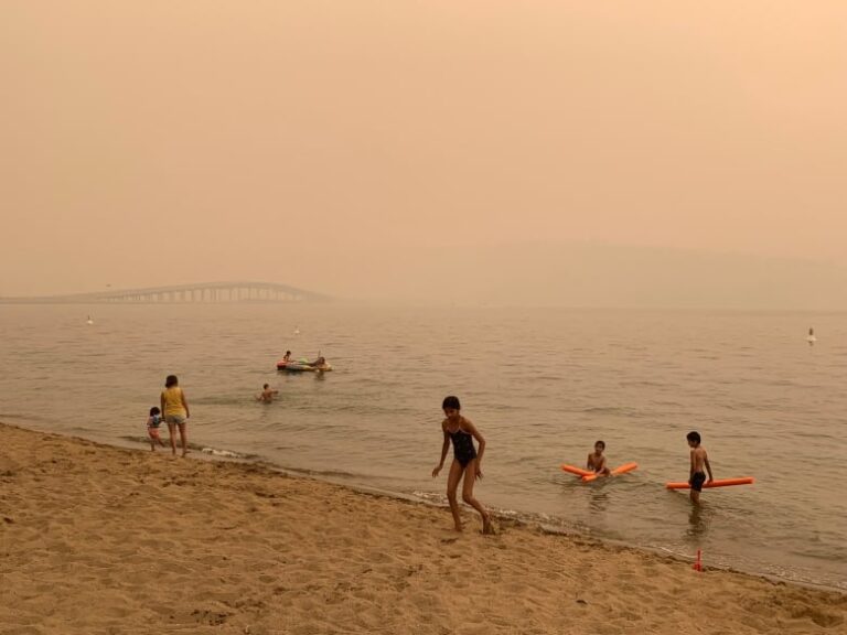 Air quality from wildfire smoke hits dangerous levels in cities across B.C., as smoke heads west