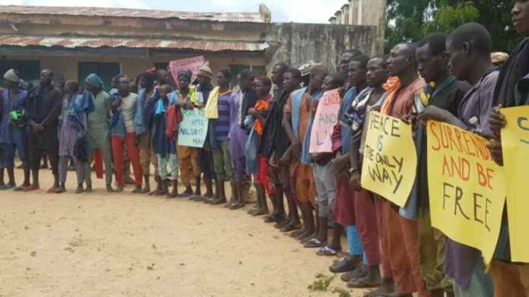 boko haram iswap bomb maker musa abuja followers surrender to troops