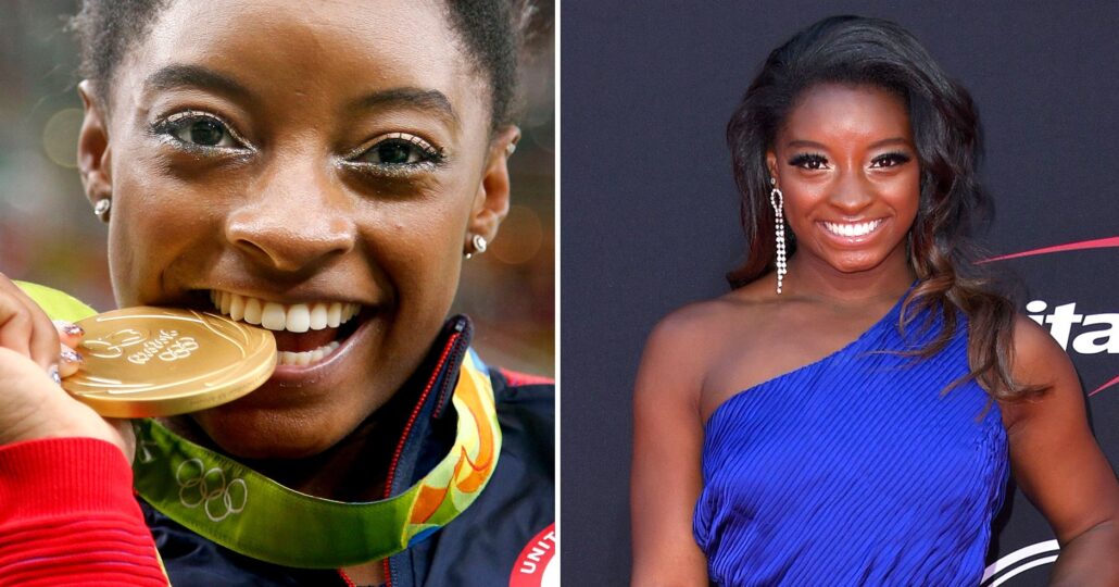 simone biles through the years olympics dwts and more