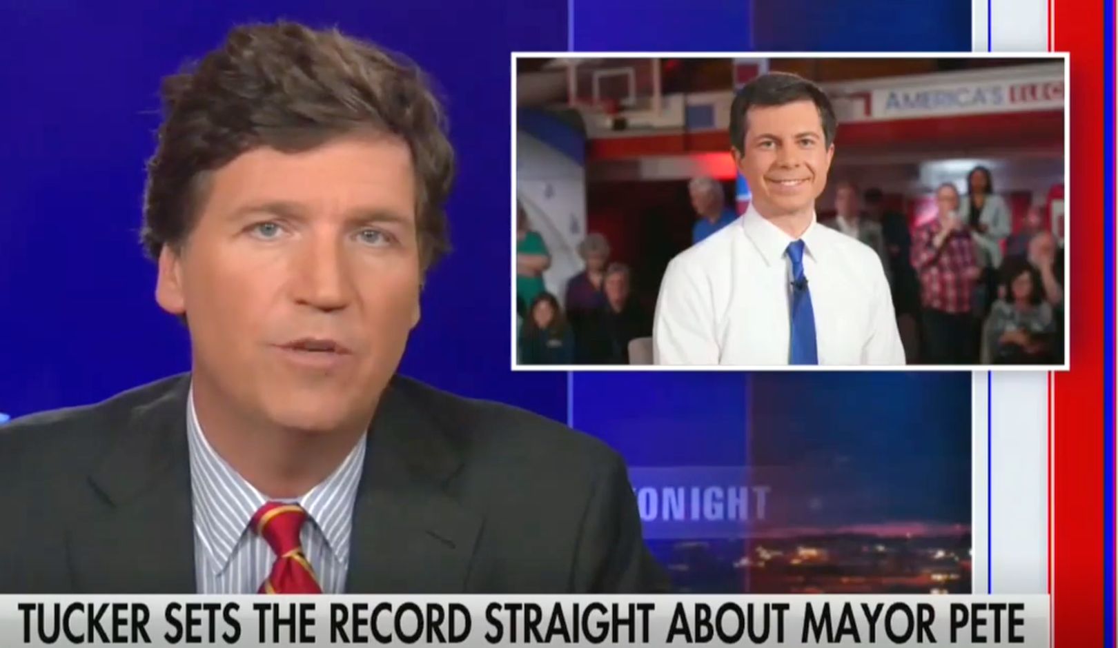 Tucker Carlson Offers Most Insincere Response To Pete Buttigieg Attack Backlash