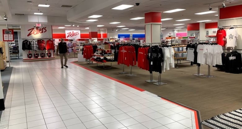 zellers returns kind of but the lowest price isnt quite the law