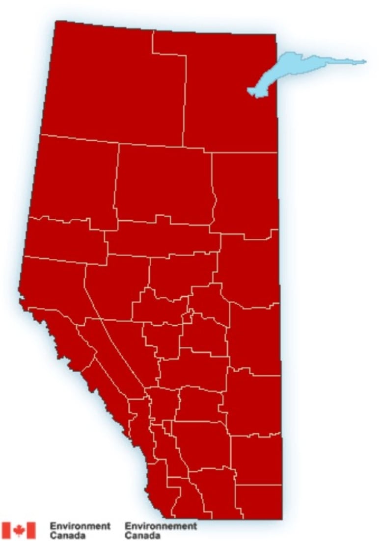all of alberta now under extreme cold warning 1