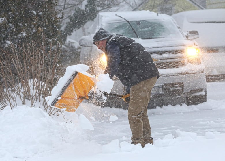 Maritimes get another blast of winter, with heavy snow, power outages, cancellations
