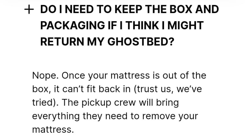 Sleepless nights and no satisfaction: Buyers get run-around returning GhostBed mattresses