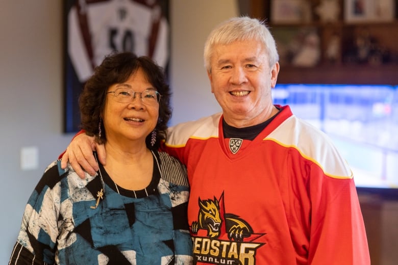 parents in b c watch in awe as their son captains chinas olympic hockey team 1