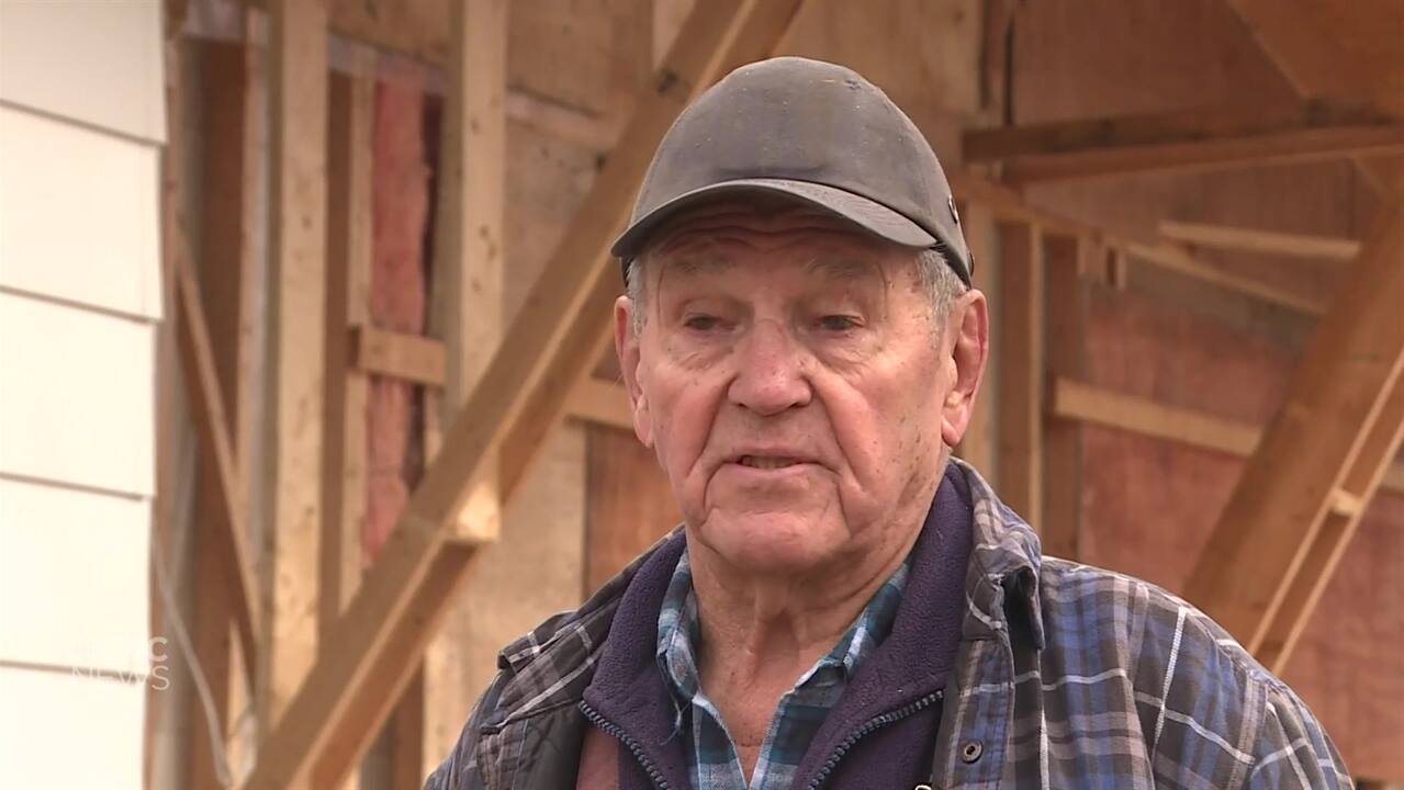 At 95, Nestor Kozey still moves whole houses — roof, walls and all