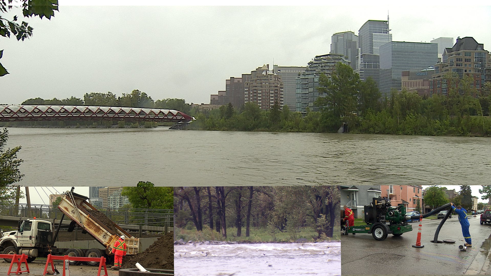 no evacuation orders expected as calgary river water levels reach peak officials say