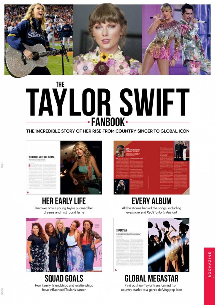 taylor swift the taylor swift fanbook 3rd edition 2022 111