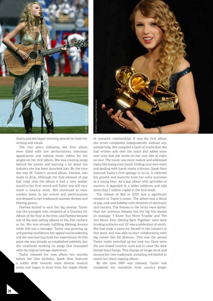 taylor swift the taylor swift fanbook 3rd edition 2022 22