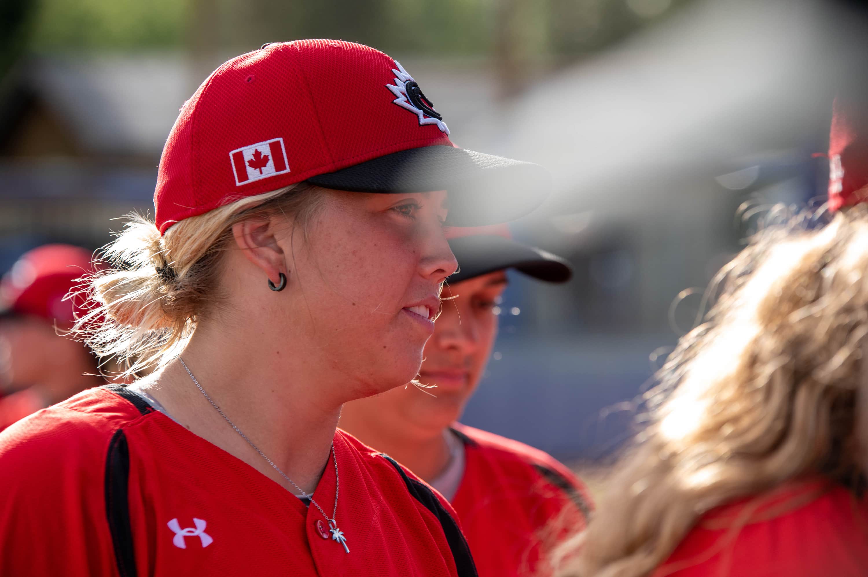 Canadian women's baseball team honours late longtime player during Friendship Series against USA