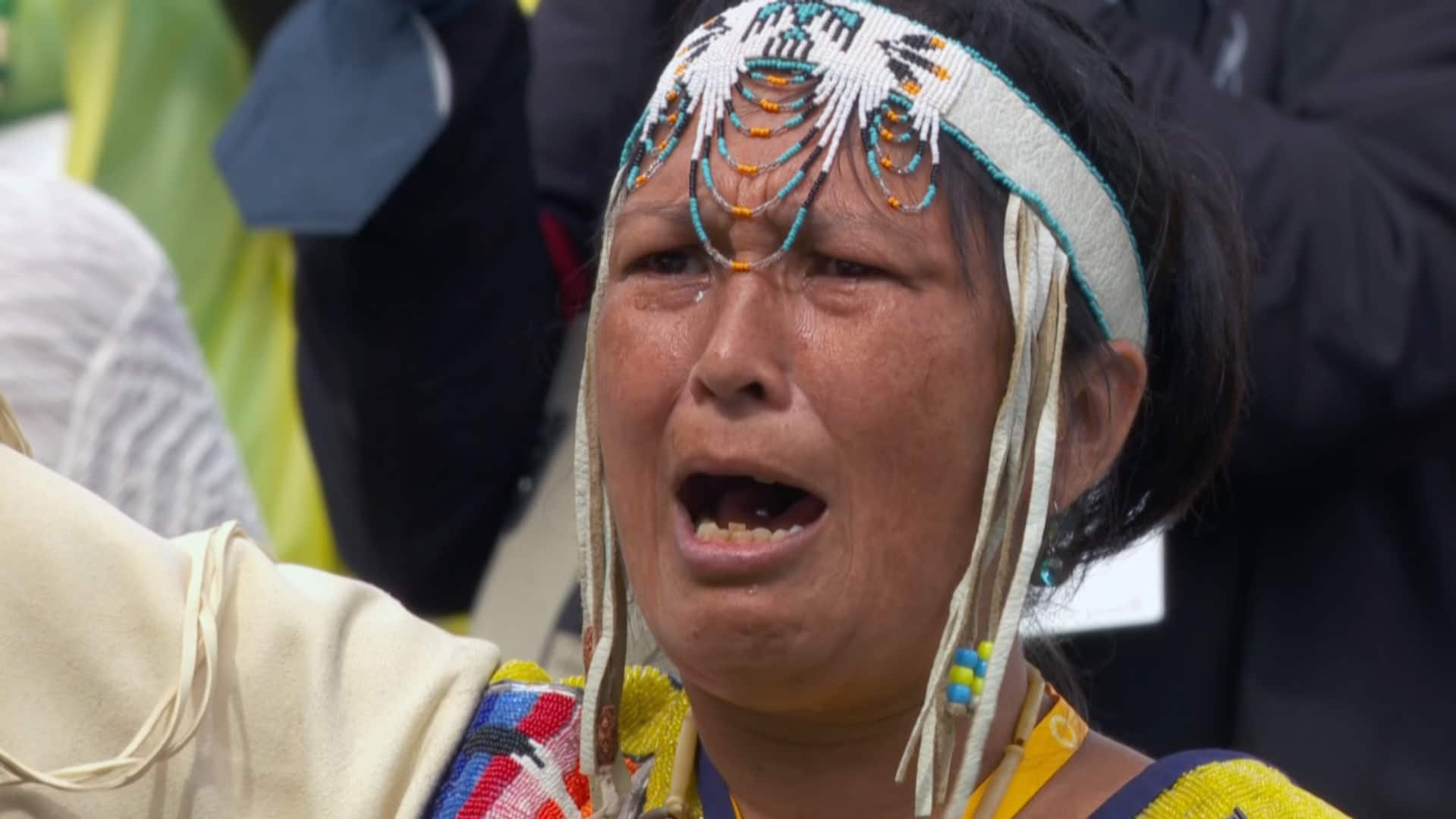 i couldnt stay silent says cree singer who performed powerful message for pope francis
