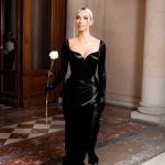 Kim Kardashian – In an all-leather ensemble as she leaves Paris Fashion Week 2022