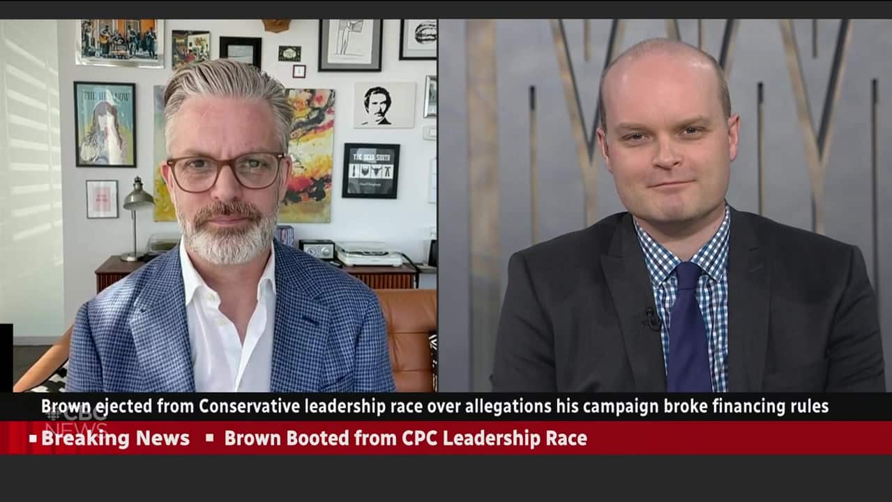 what does patrick browns disqualification mean for the conservative leadership race