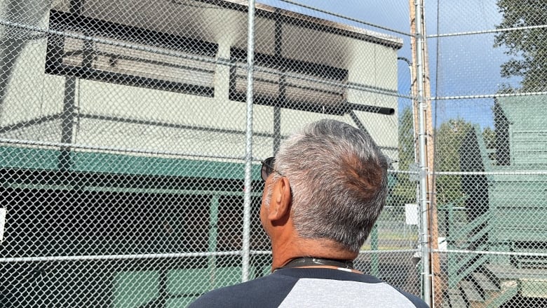 b c stadium used to host national indigenous fastball tournament damaged in suspicious fire