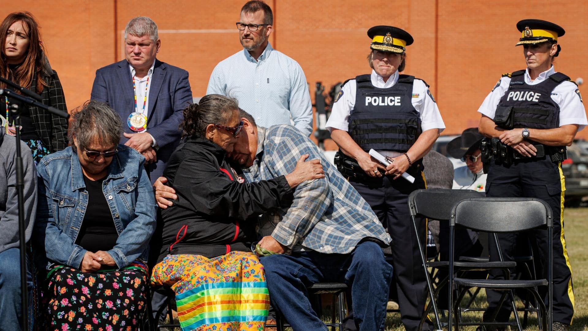 after tragic stabbings in sask first nations leaders call for their own police force