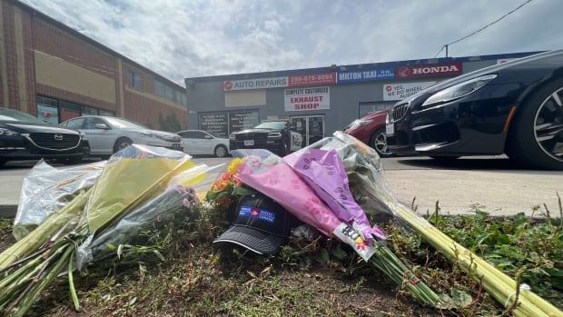 student dies following mondays shooting at auto body shop west of toronto